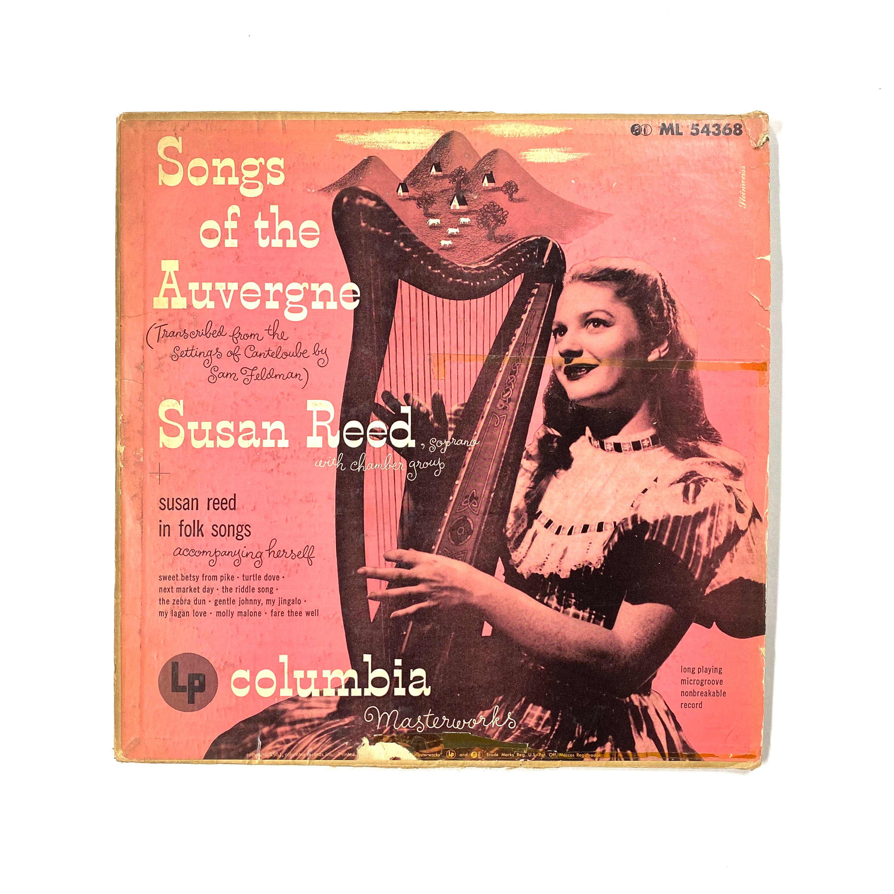 Susan Reed - Songs Of The Auvergne – Turntable Revival