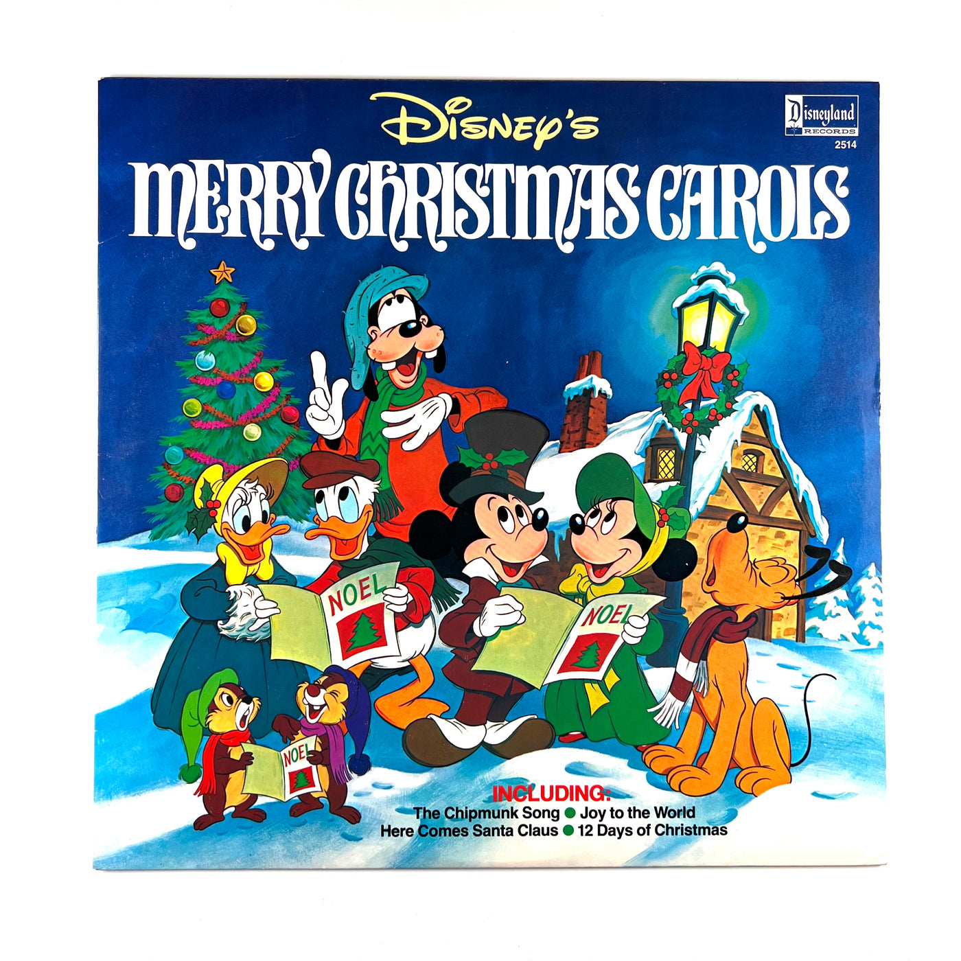 Mickey Mouse, Donald Duck, Goofy, Chip 'n' Dale With Larry Groce And The Disneyland Children's Sing-Along Chorus - Disney's Merry Christmas Carols