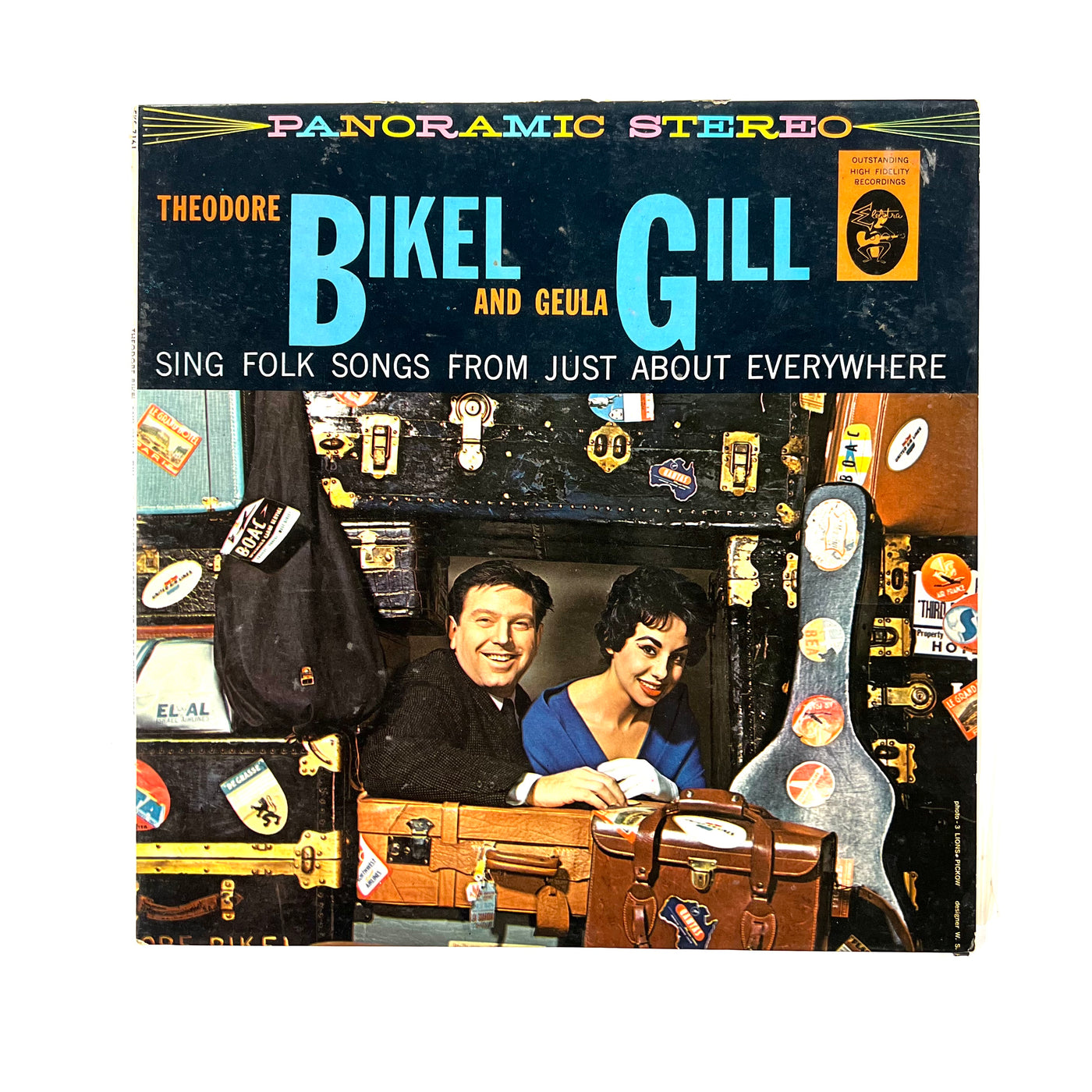 Theodore Bikel And Geula Gill - Theodore Bikel And Geula Gill Sing Folk Songs From Just About Everywhere
