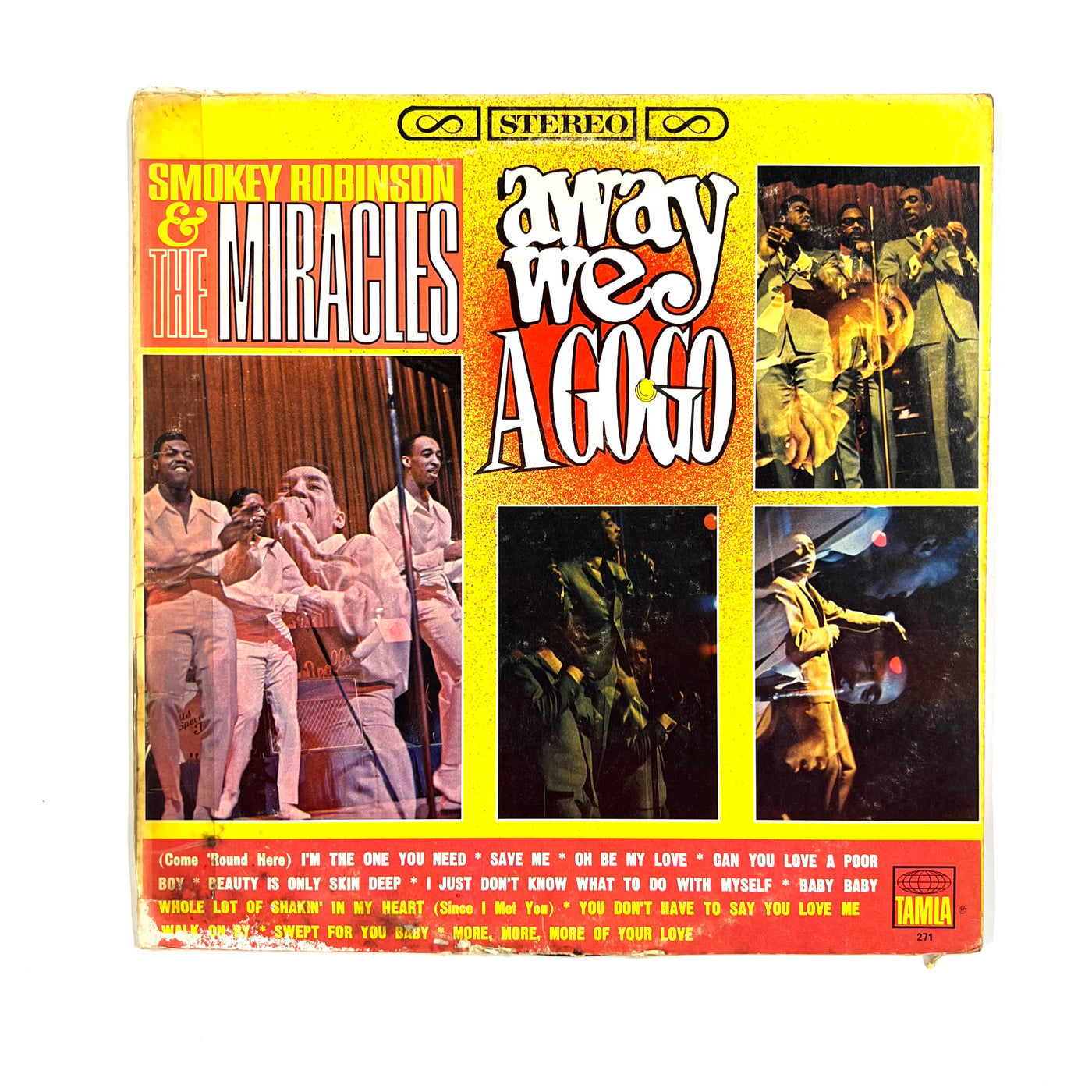 Smokey Robinson & The Miracles - Away We A Go-Go