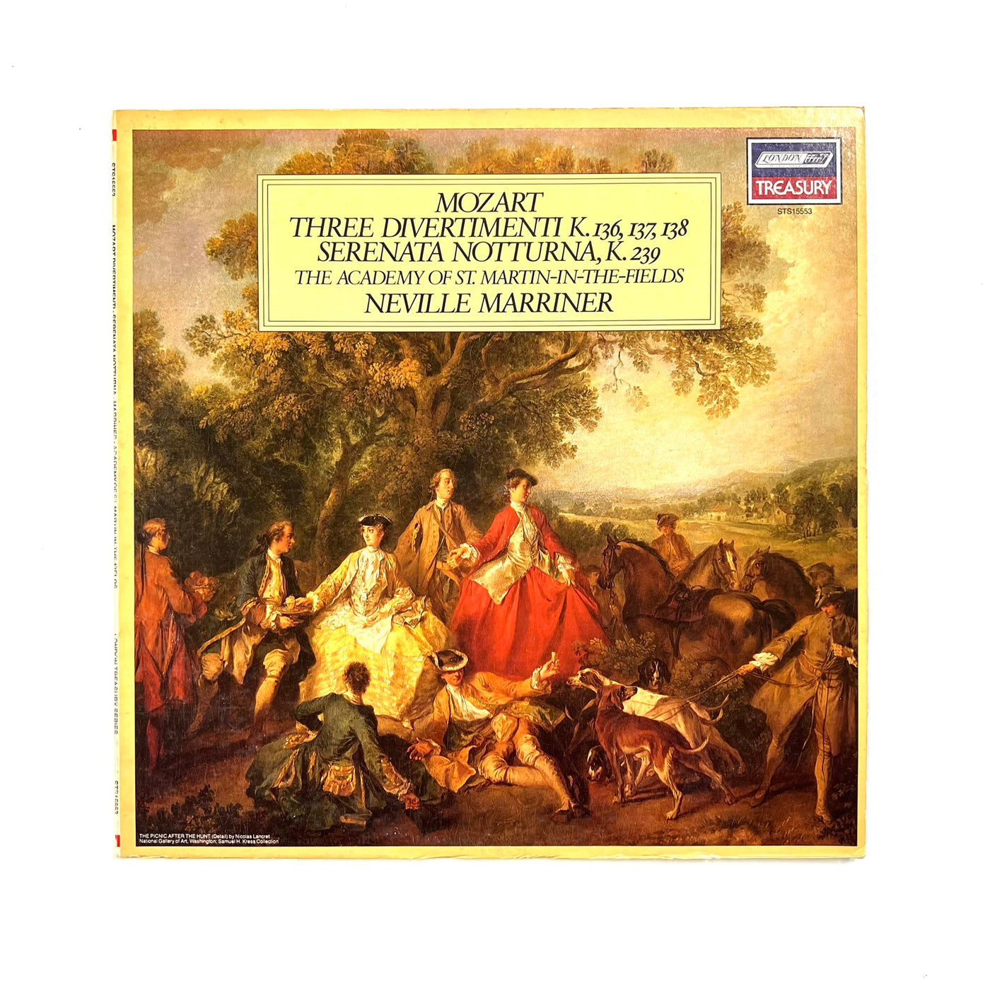 Wolfgang Amadeus Mozart - The Academy Of St. Martin-in-the-Fields - Sir Neville Marriner - Three Divertimenti K.136, 137, 138 - Serenata Notturna, K.239