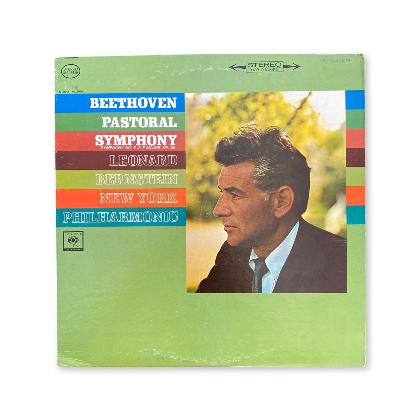 Ludwig van Beethoven - Leonard Bernstein, The New York Philharmonic Orchestra - Pastoral Symphony (Symphony No. 6 In F Major, Op. 68)