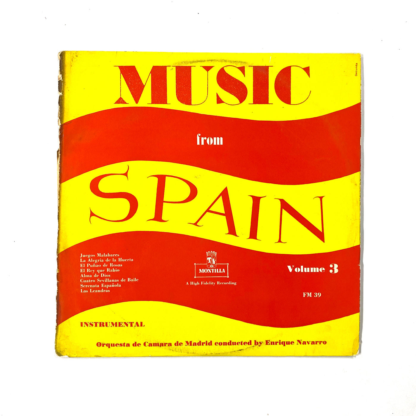 Orquesta de Cámara de Madrid, Enrique Navarro - Music From Spain Volume 3