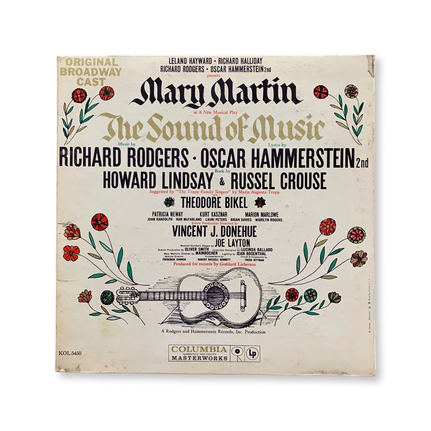 Leland Hayward, Richard Halliday, Richard Rodgers, Oscar Hammerstein II Present Mary Martin - The Sound Of Music (Original Broadway Cast)
