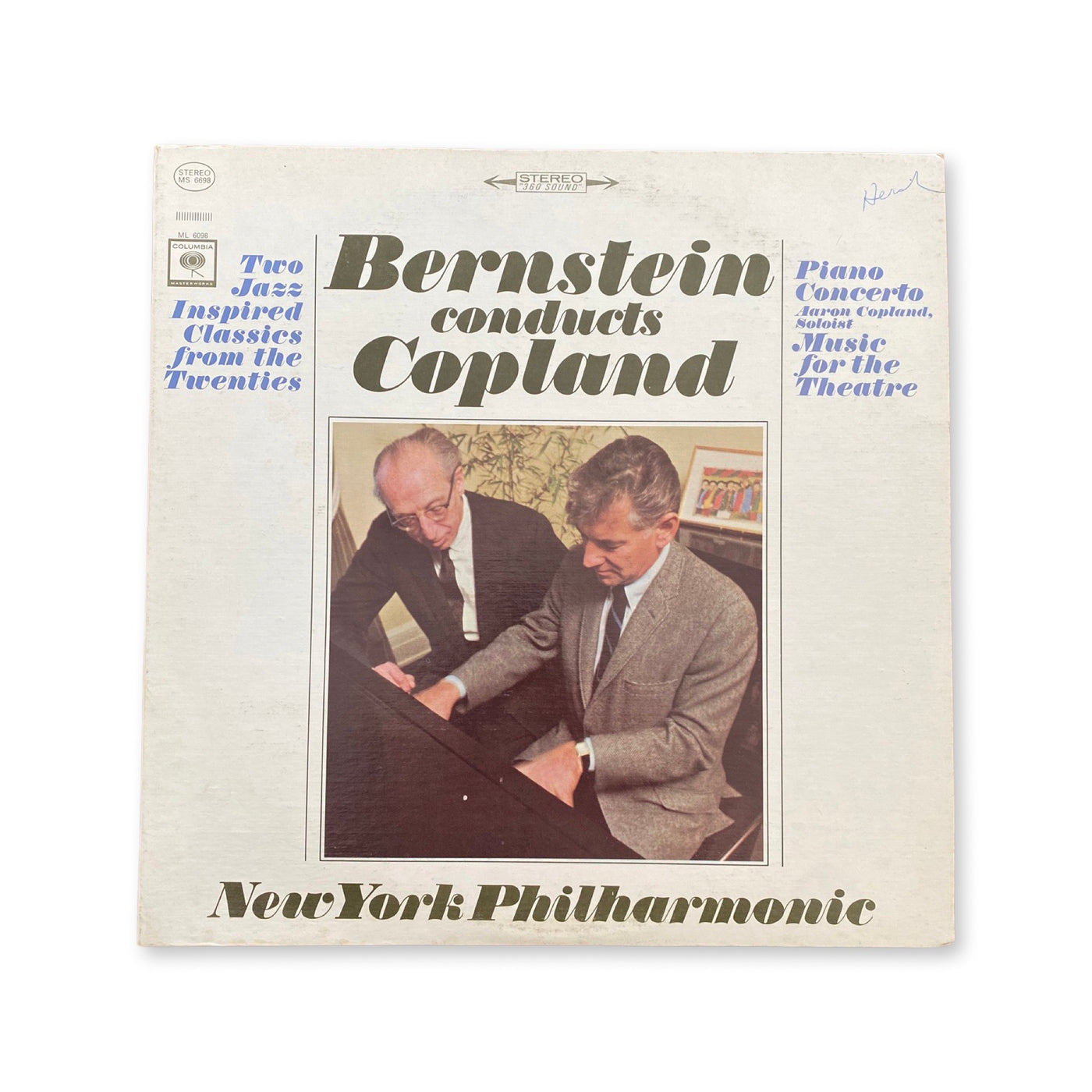 Aaron Copland / Leonard Bernstein, The New York Philharmonic Orchestra - Bernstein Conducts Copland