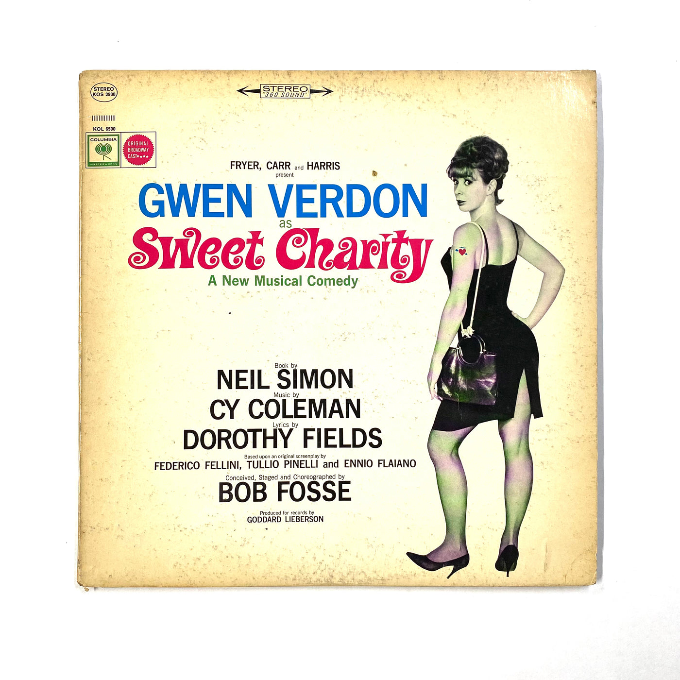 Gwen Verdon - Sweet Charity (A New Musical Comedy)