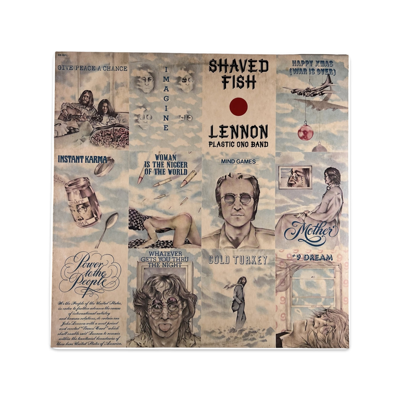 Lennon / Plastic Ono Band – Shaved Fish - 1983 Reissue