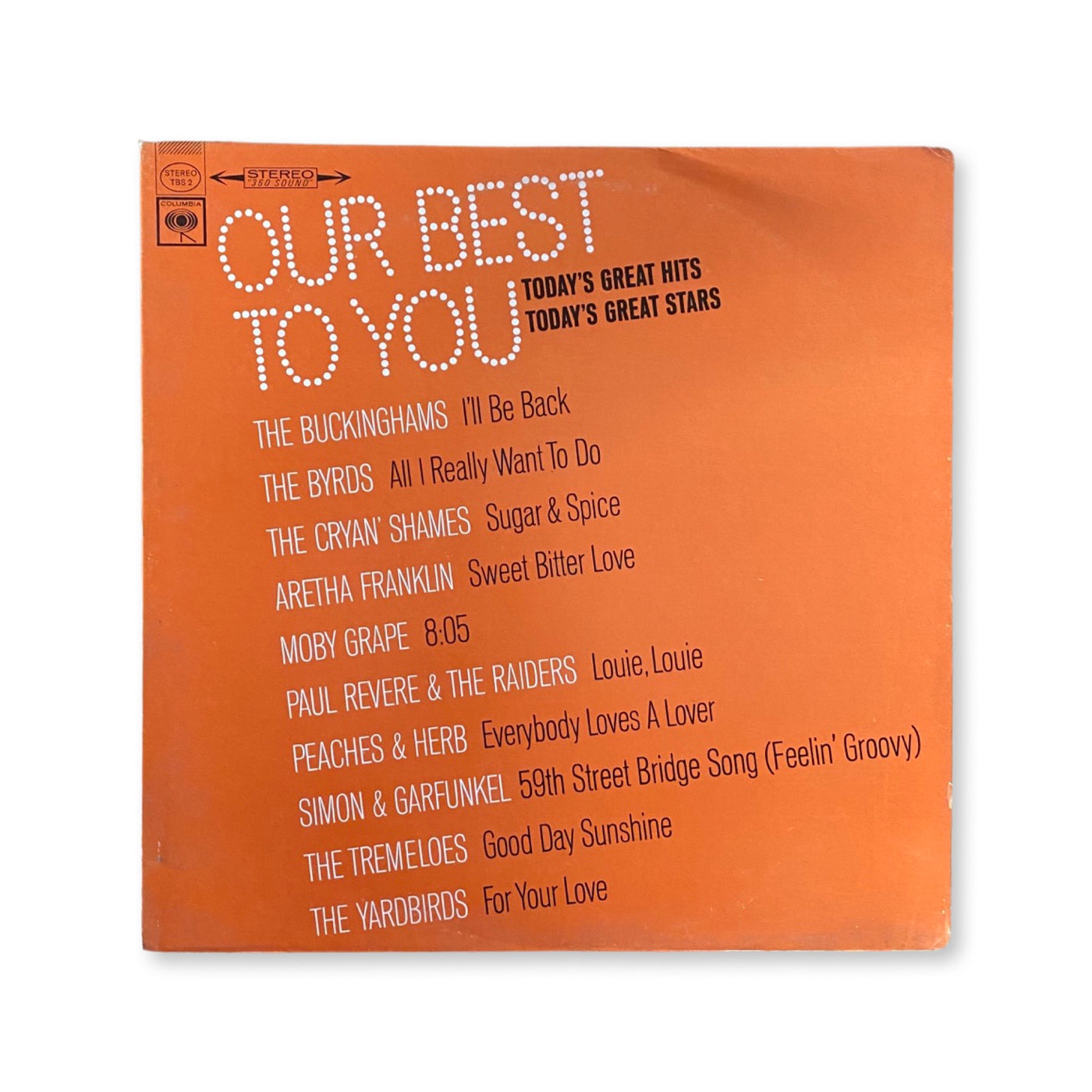 Various - Our Best To You: Today's Great Hits... Today's Great Stars