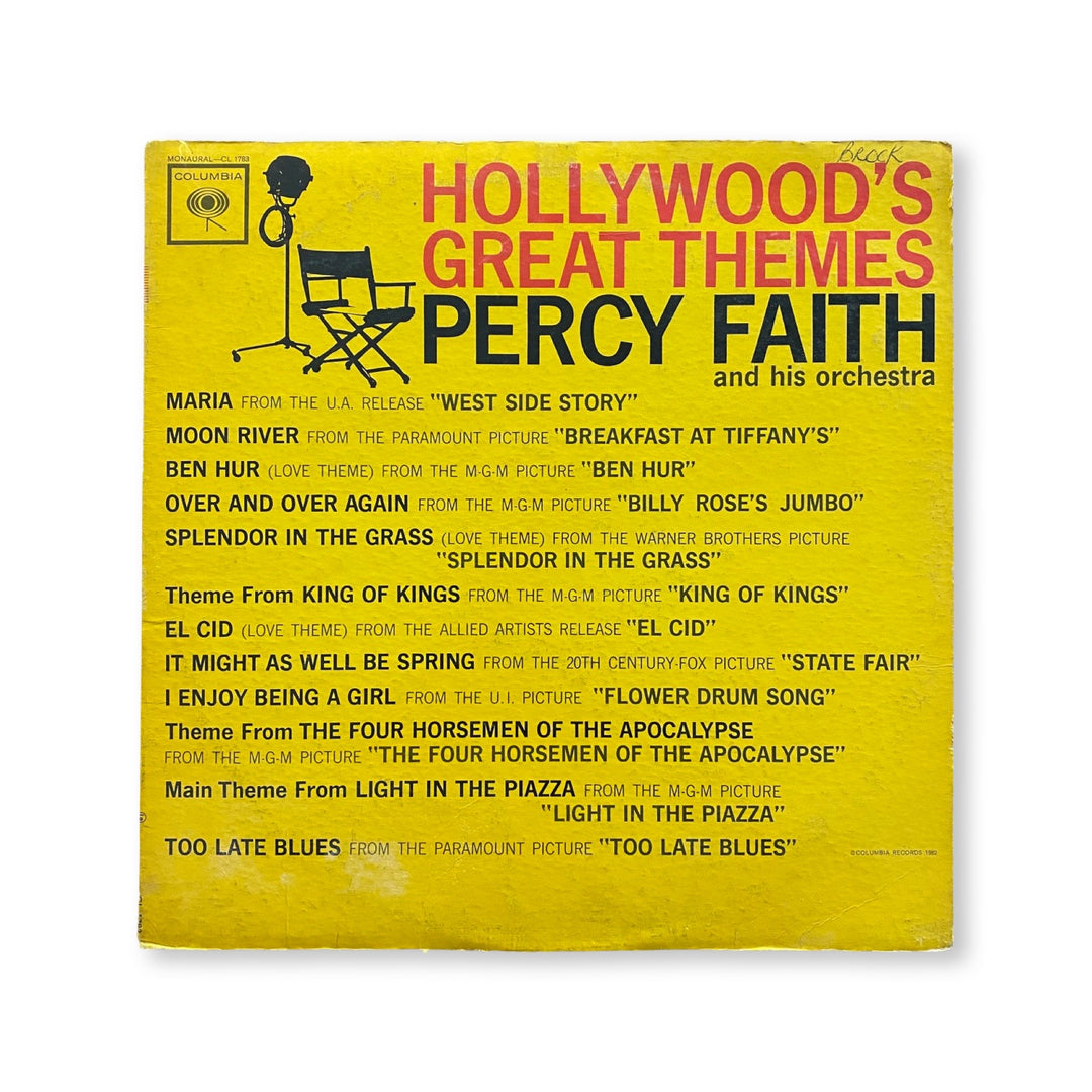 Percy Faith & His Orchestra - Hollywood's Great Themes