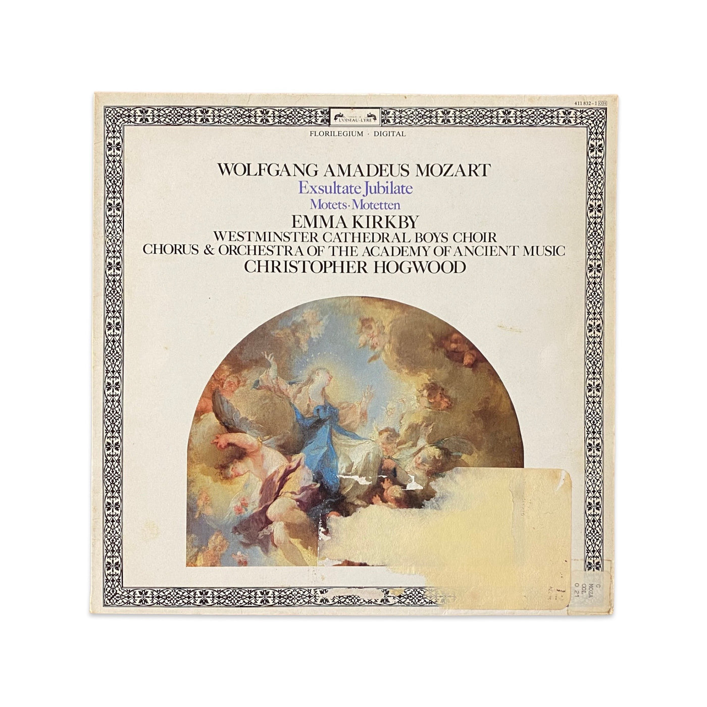 Wolfgang Amadeus Mozart - Emma Kirkby, Westminster Cathedral Choir, The Academy Of Ancient Music Chorus & The Academy Of Ancient Music, Christopher Hogwood - Exsultate Jubilate / Motets = Motetten