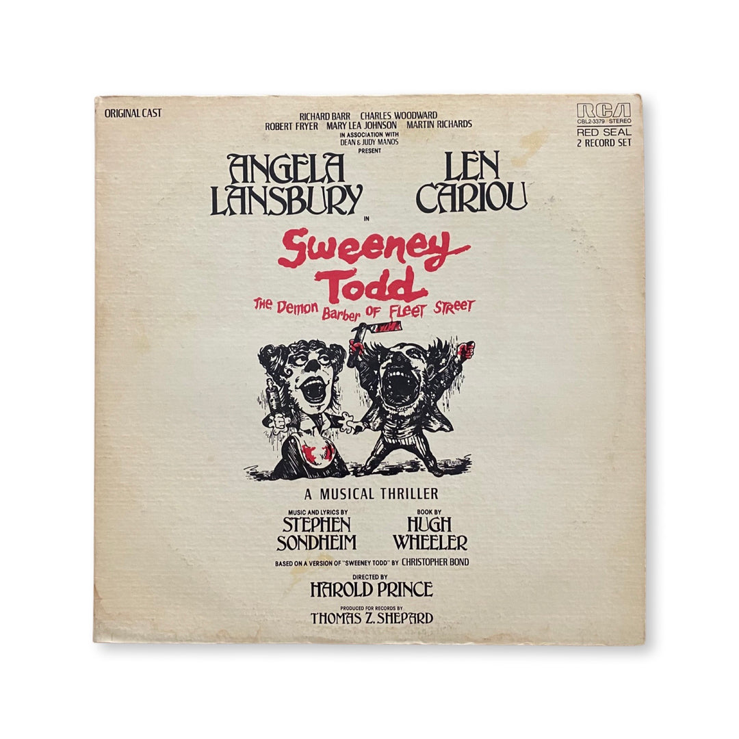 Stephen Sondheim - Angela Lansbury / Len Cariou - Sweeney Todd: The Demon Barber Of Fleet Street (Original Cast)