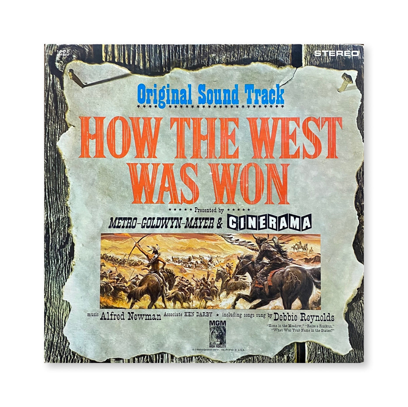 Alfred Newman, Debbie Reynolds, Ken Darby - How The West Was Won, Original Soundtrack