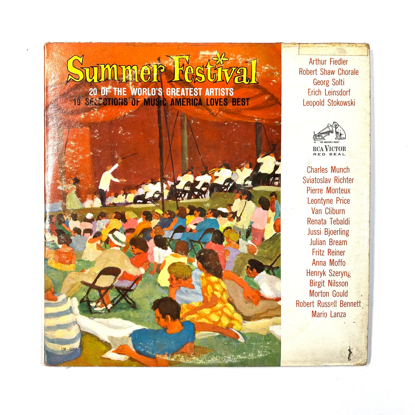 Various - Summer Festival - 20 Of The World's Greatest Artists - 19 Selections Of Music America Loves Best