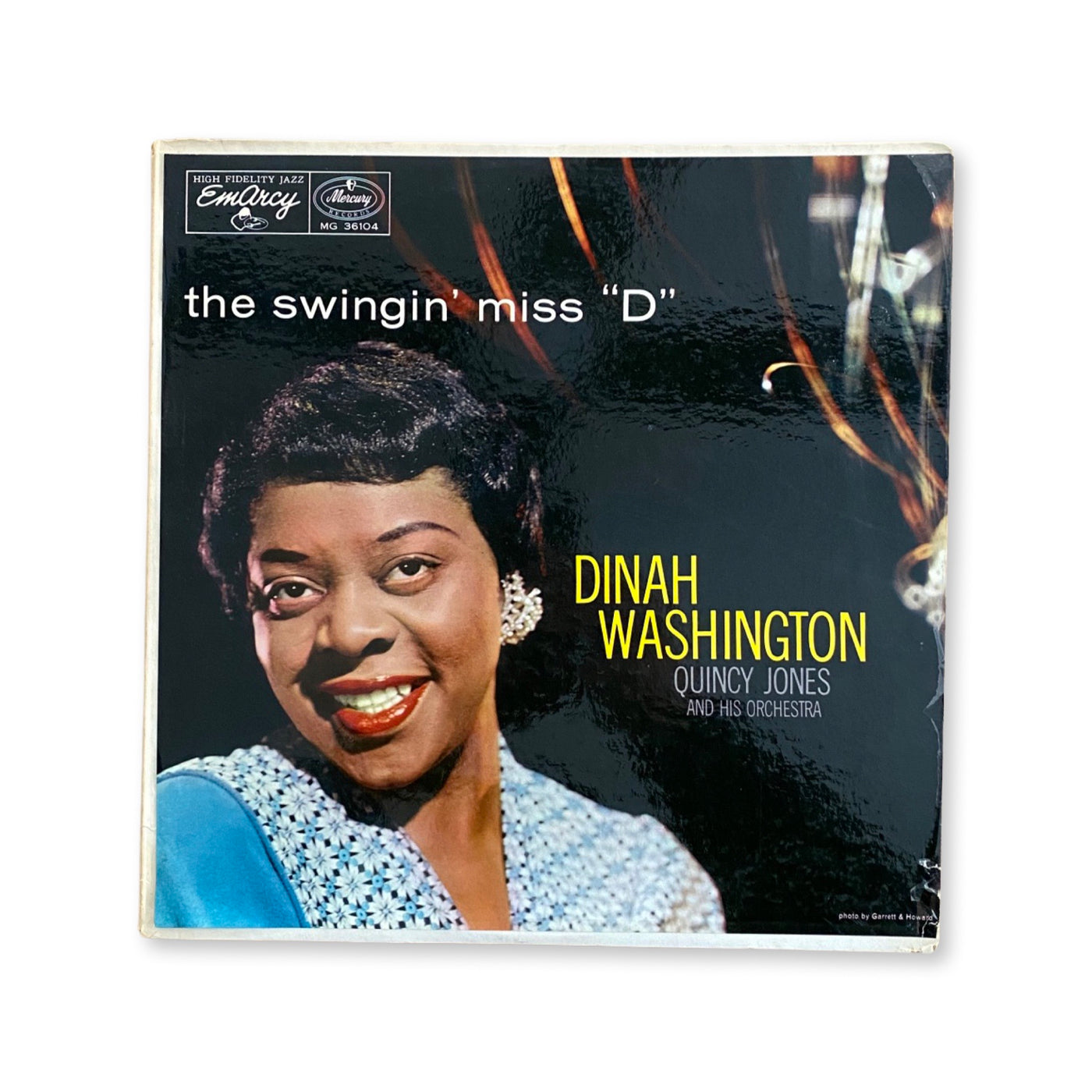 Dinah Washington With Quincy Jones And His Orchestra - The Swingin' Miss "D"