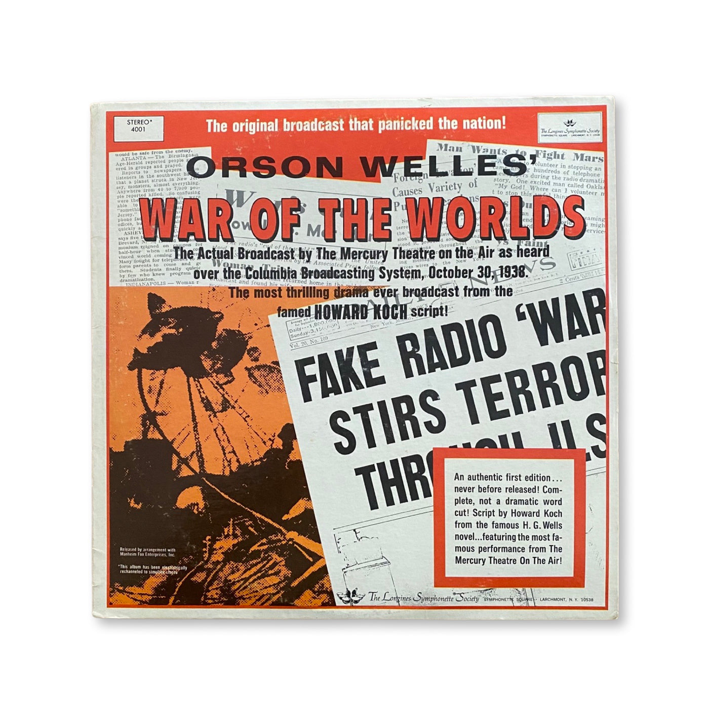 Orson Welles - War Of The Worlds