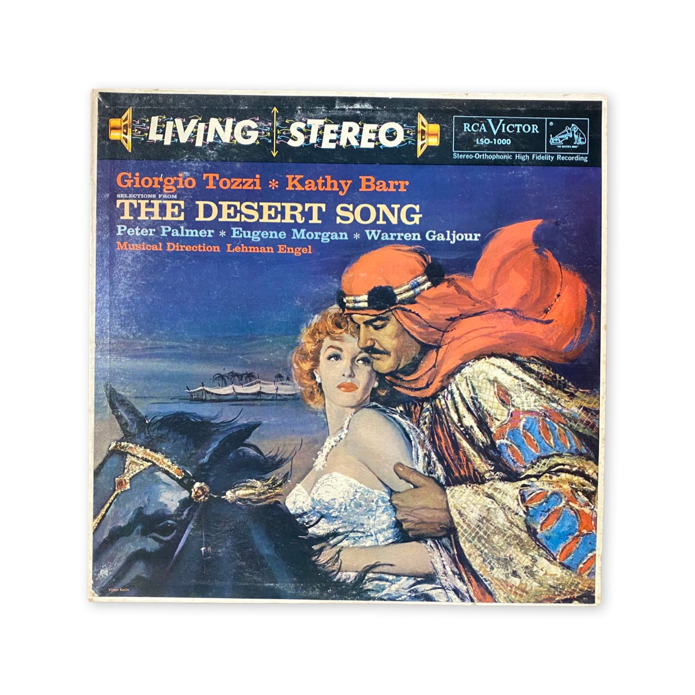 Giorgio Tozzi / Kathy Barr With Peter Palmer (2), Eugene Morgan And Warren Galjour - Selections From The Desert Song