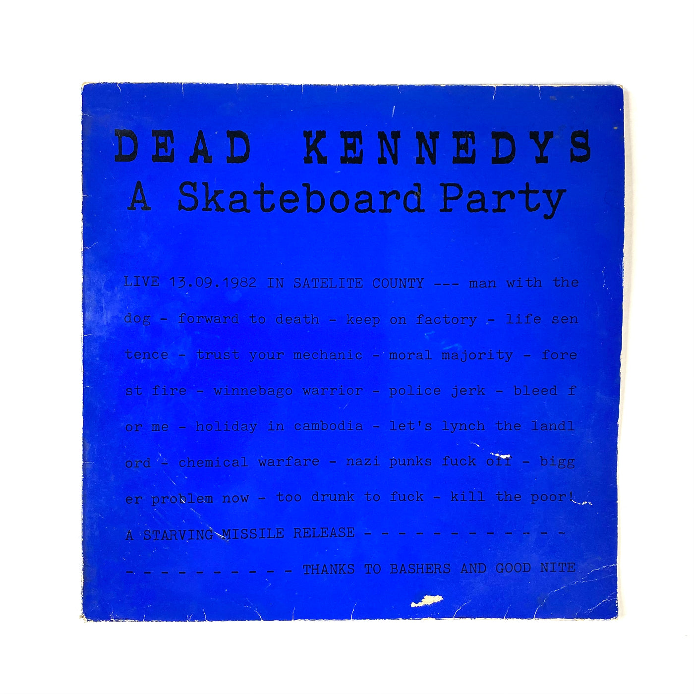 Dead Kennedys A Skateboard Party – Turntable Revival